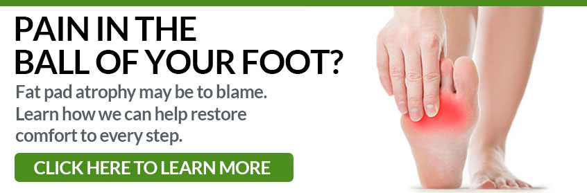 fat pad atrophy treatment