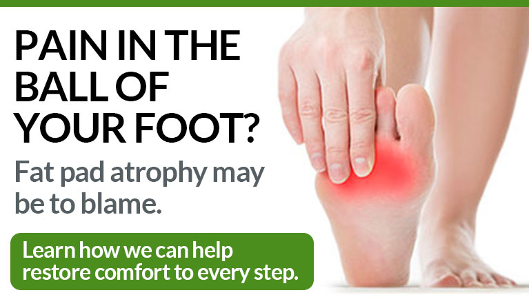 fat pad atrophy treatment